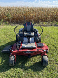 USED 60 in. (152 cm) TITAN® MyRIDE® Zero Turn Mower with MyRIDE® Suspension System with 109Hours