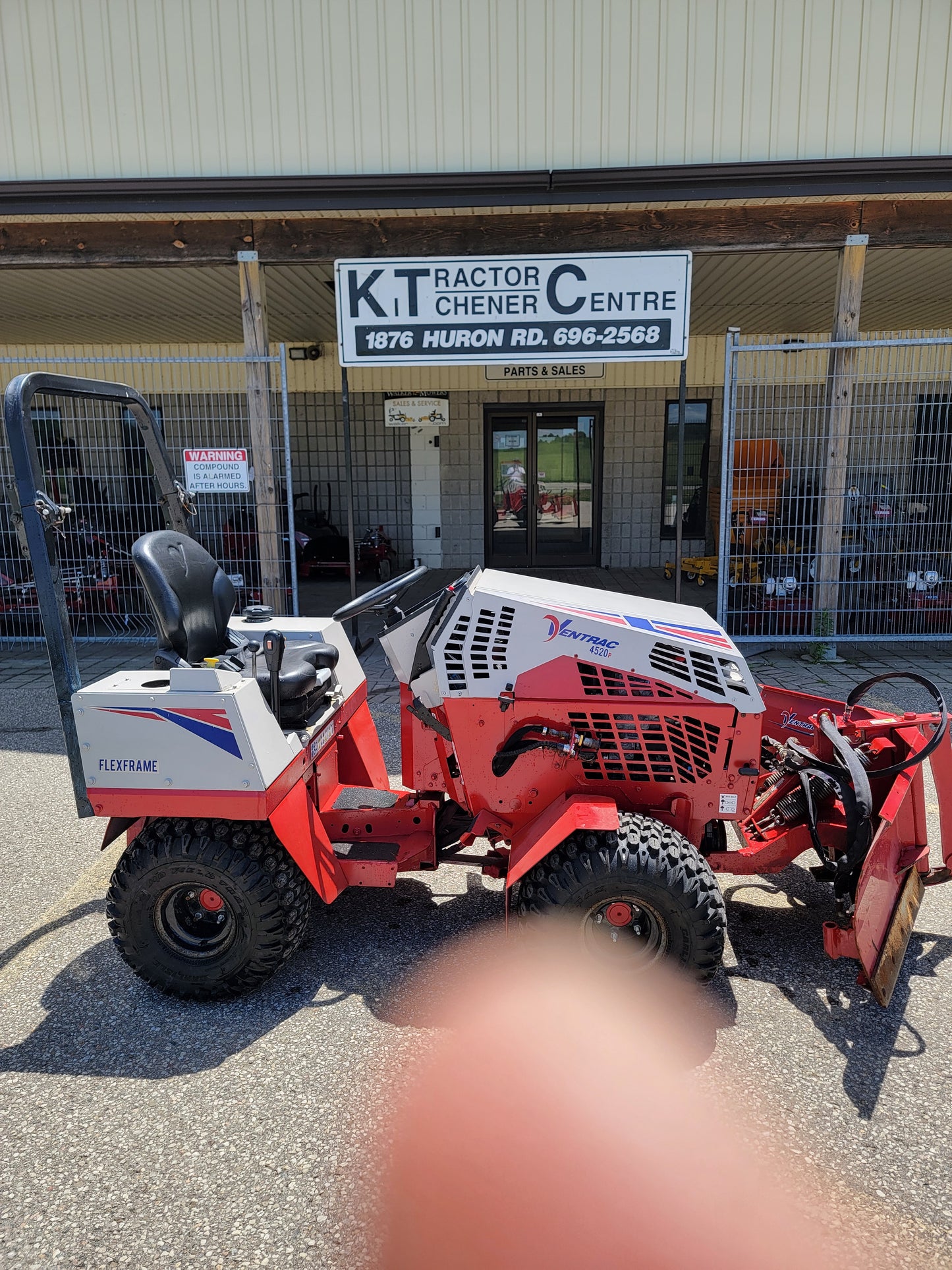 2022 Ventrac. 4520P Blade Not Included. 110 Hrs Used
