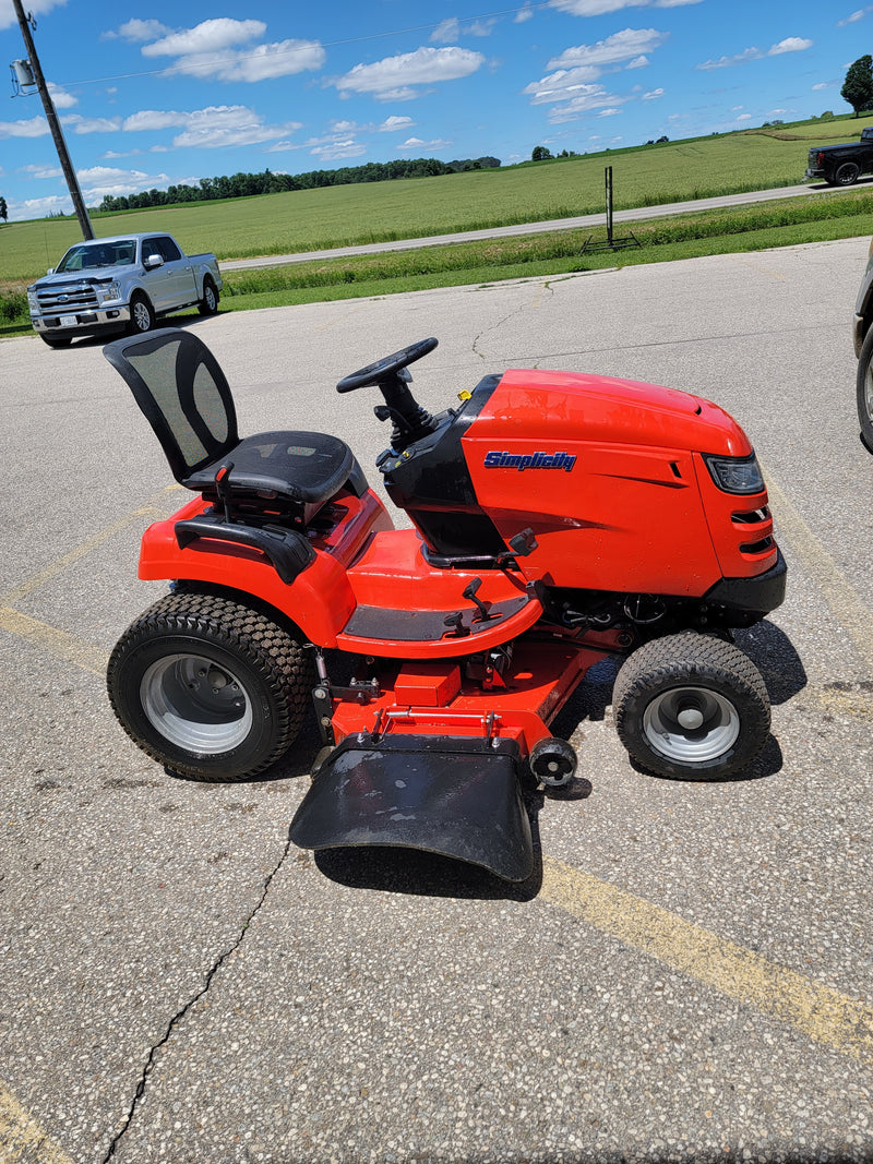 Simplicity 2021 50 Inch Deck - Stock#104015. 370 Hrs Used