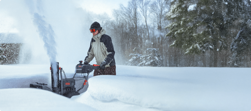Kress Professional-grade 60 V snow blower