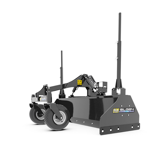 Skidsteer Laser Grader