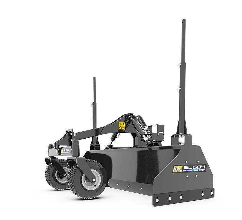 Skidsteer Laser Grader