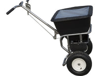 SaltDogg® Bulk Salt Walk Behind Broadcast Spreader with Black Powder-Coated Frame