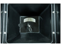 SaltDogg® Bulk Salt Walk Behind Broadcast Spreader with Black Powder-Coated Frame