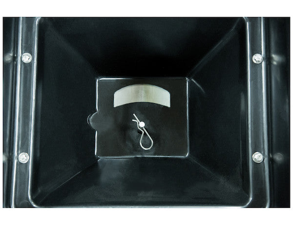 SaltDogg® Bulk Salt Walk Behind Broadcast Spreader with Black Powder-Coated Frame
