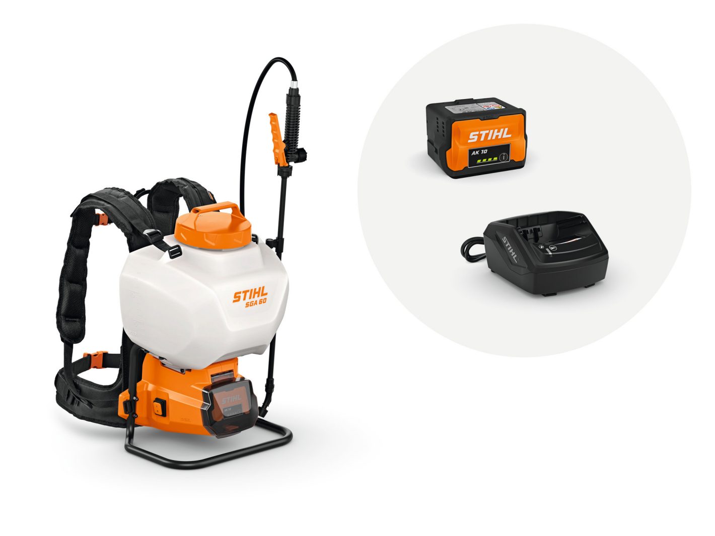SGA 60 CORDLESS SPRAYER SET